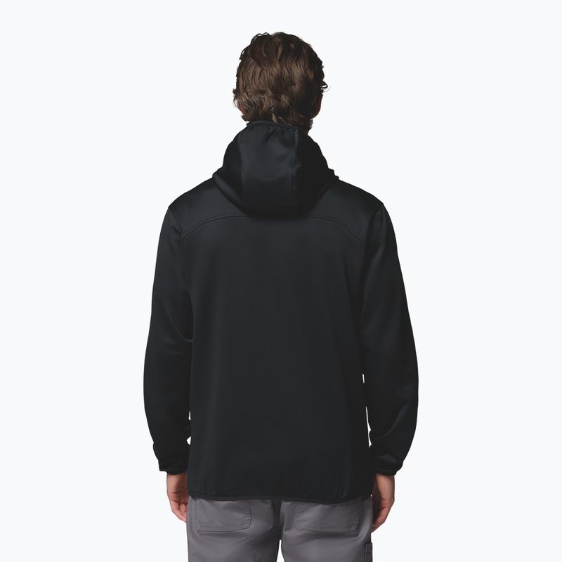 Pánska trekingová mikina Columbia Tall Heights Hdd Grid Fleece Full Zip black 3