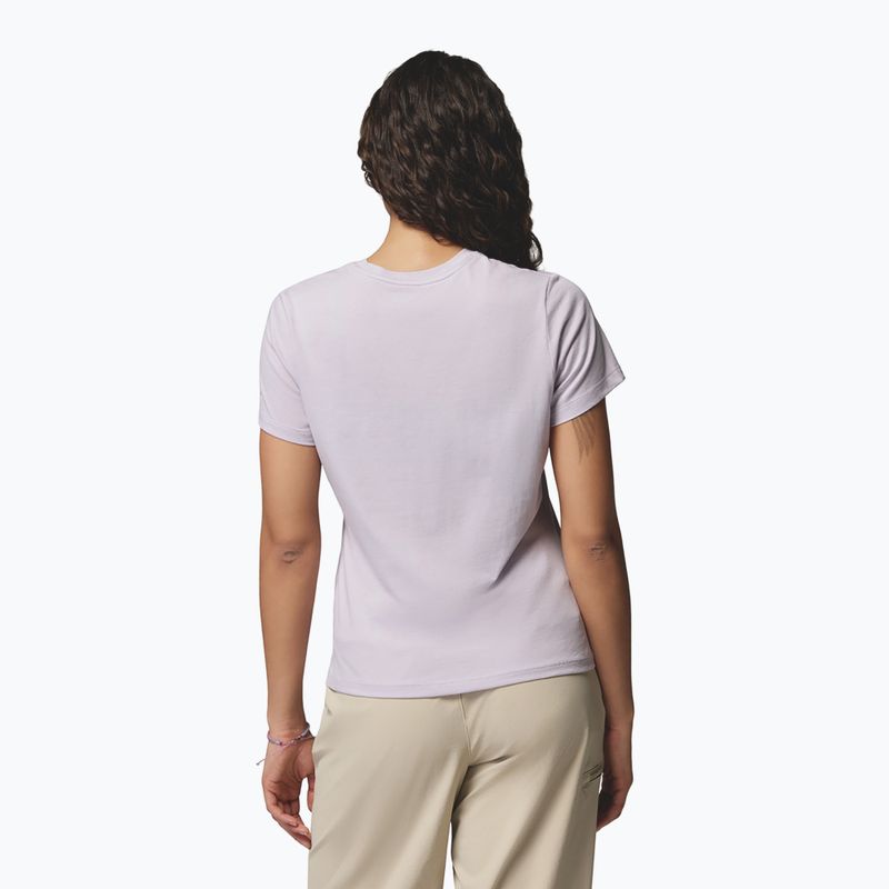 Dámske tričko Columbia Ruby Springs Graphic Fitted lavender pearl/brandrise 3