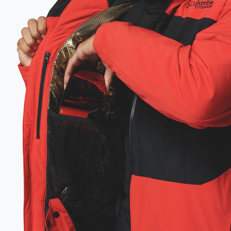 Pánska lyžiarska bunda Columbia Winter District III super sonic/black 11