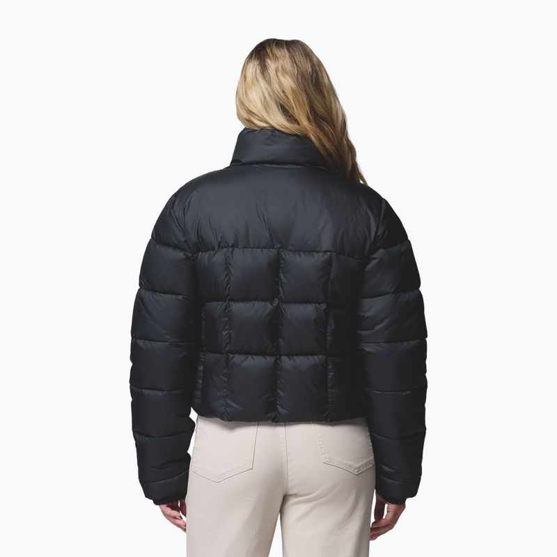 Dámska zateplená bunda Columbia Puffect III Cropped black 3