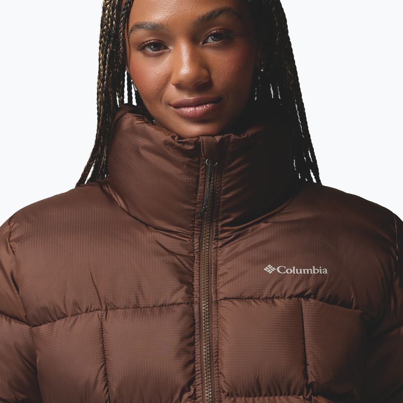 Dámska zateplená bunda Columbia Puffect III Cropped tobacco 6