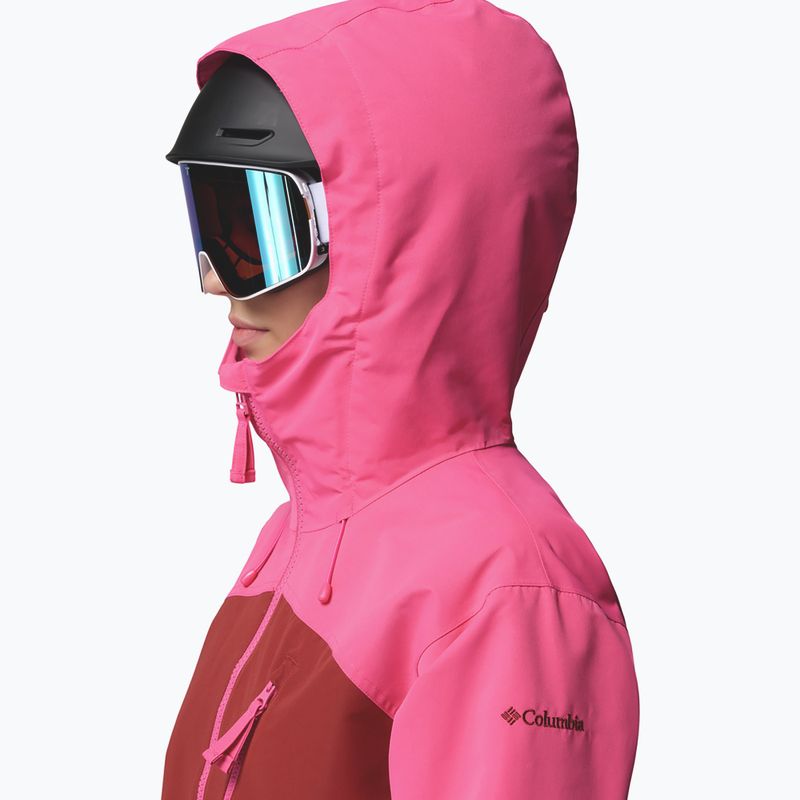 Dámska snowboardová bunda Columbia Coreshot Anorak red oxide/nico 6