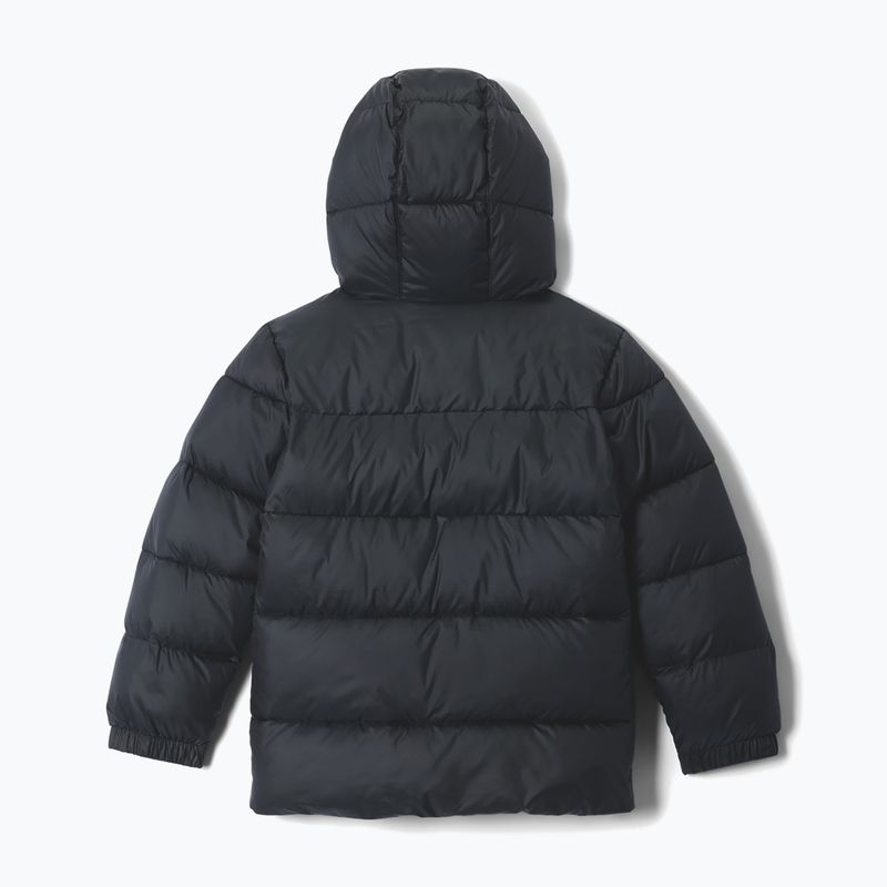 Detská zateplená bunda Columbia Puffect Hooded Black 2