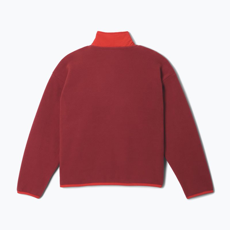 Detská fleecová mikina Columbia Sequoia Grove Full Zip Fleece red oxide/super sonic 2