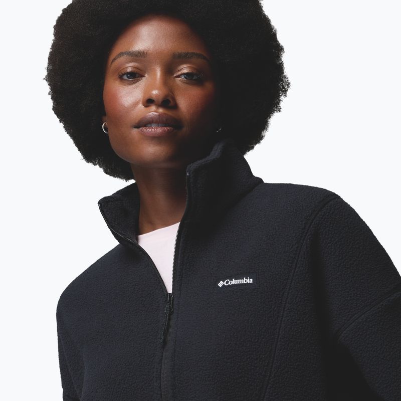 Dámska fleecová mikina Columbia Timber Meadow MTR Fleece HZ black 5