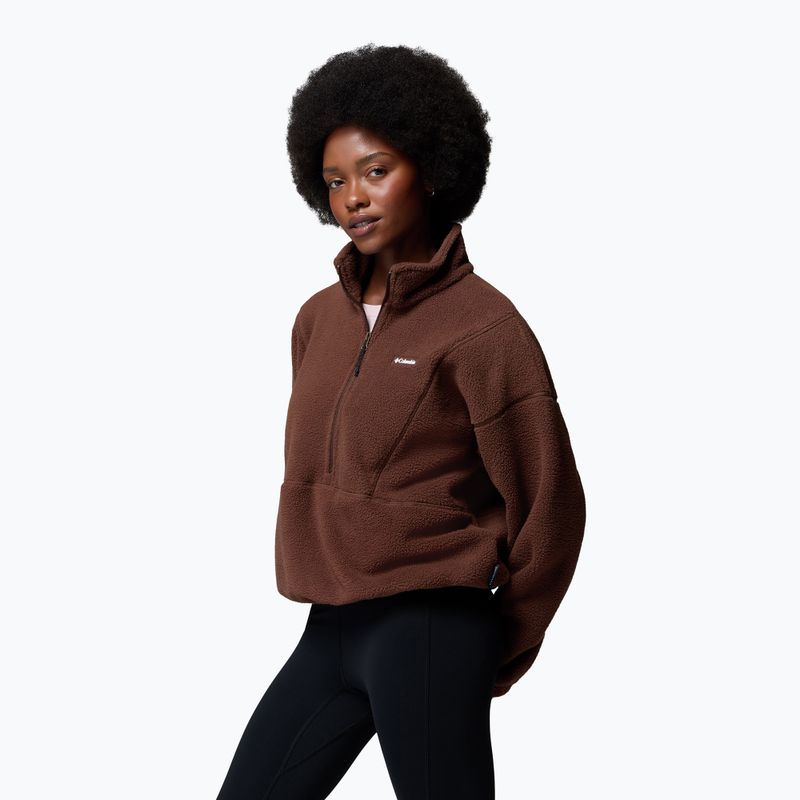 Dámska fleecová mikina Columbia Timber Meadow MTR Fleece HZ tobacco 4
