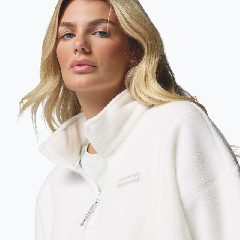 Dámska fleecová mikina Columbia Timber Meadow MTR Fleece HZ sea salt 5
