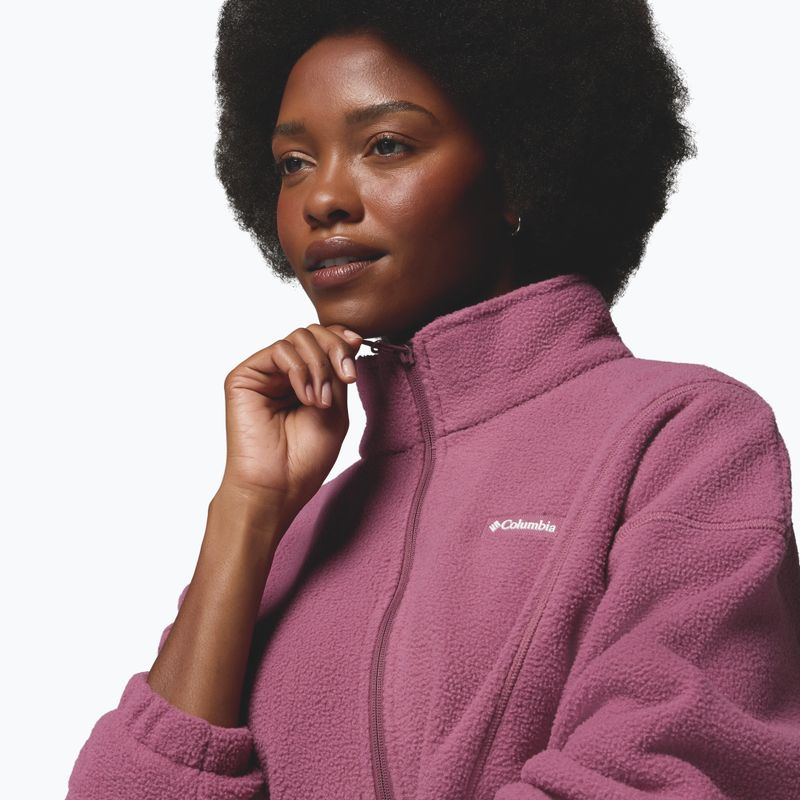 Dámska fleecová mikina Columbia Timber Meadow MTR Fleece HZ antique mauve 5