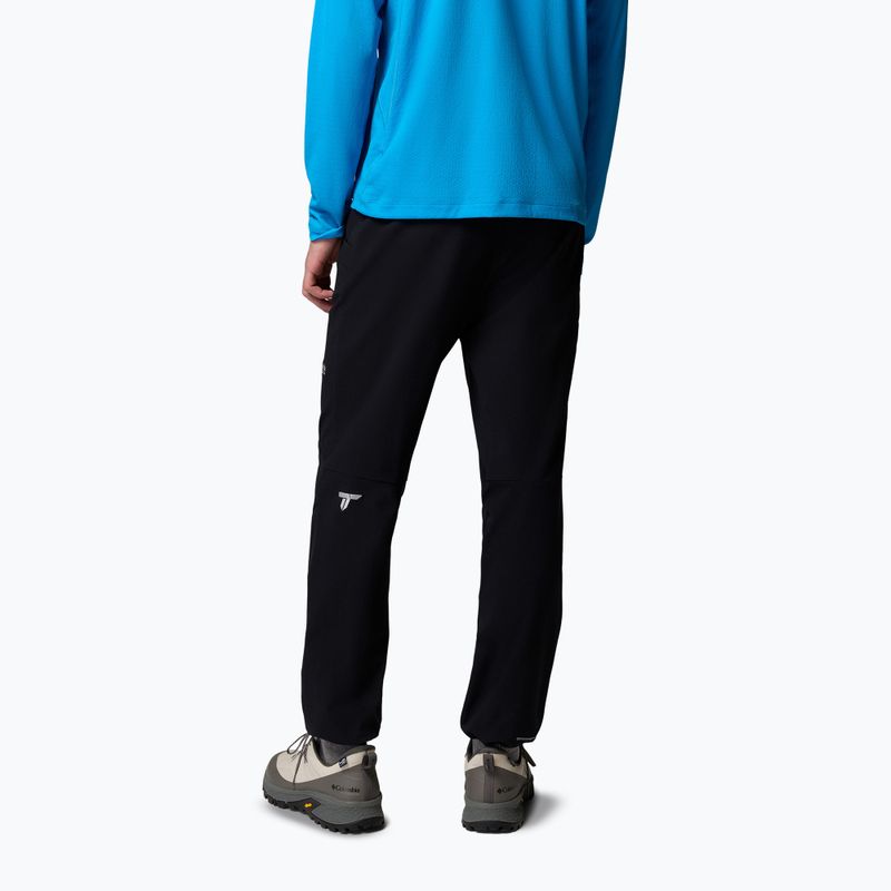 Pánske softshellové nohavice Columbia Tennent Mountain Softshell black 3
