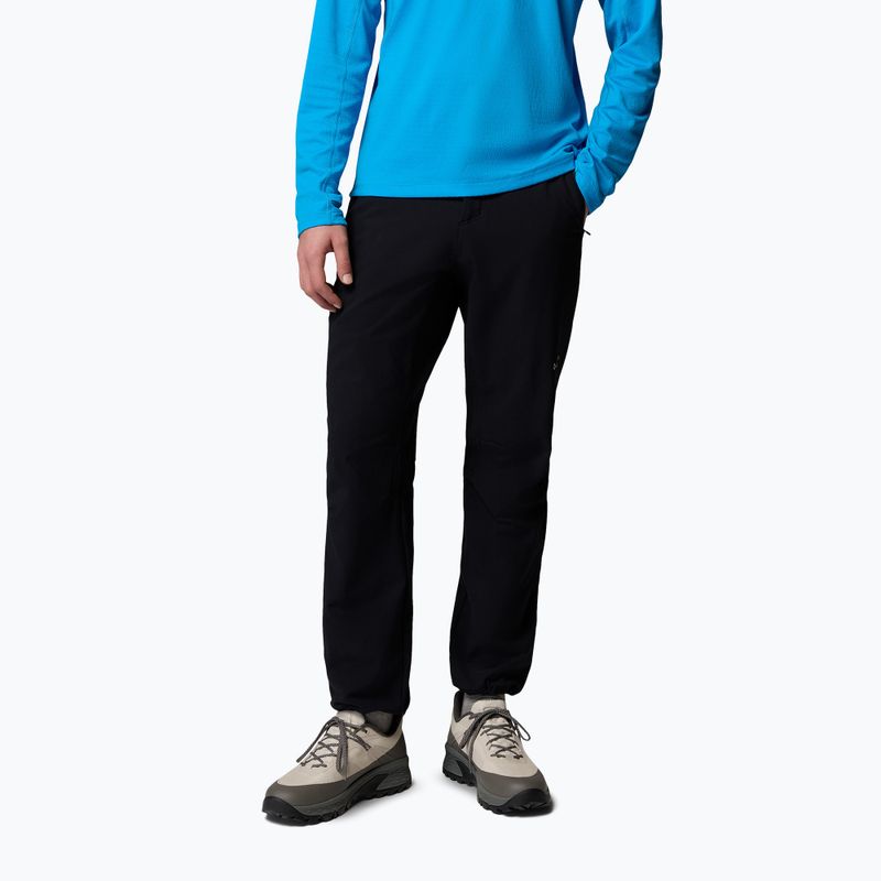 Pánske softshellové nohavice Columbia Tennent Mountain Softshell black 4