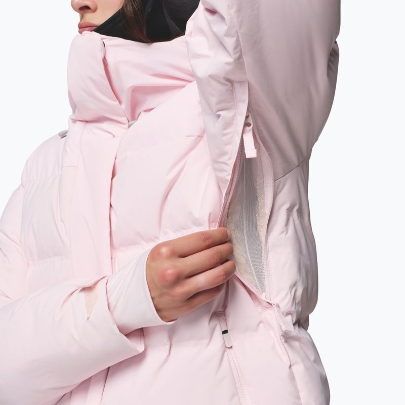 Dámska lyžiarska bunda Columbia Roffe Ridge Down Heat Seal powder pink 9