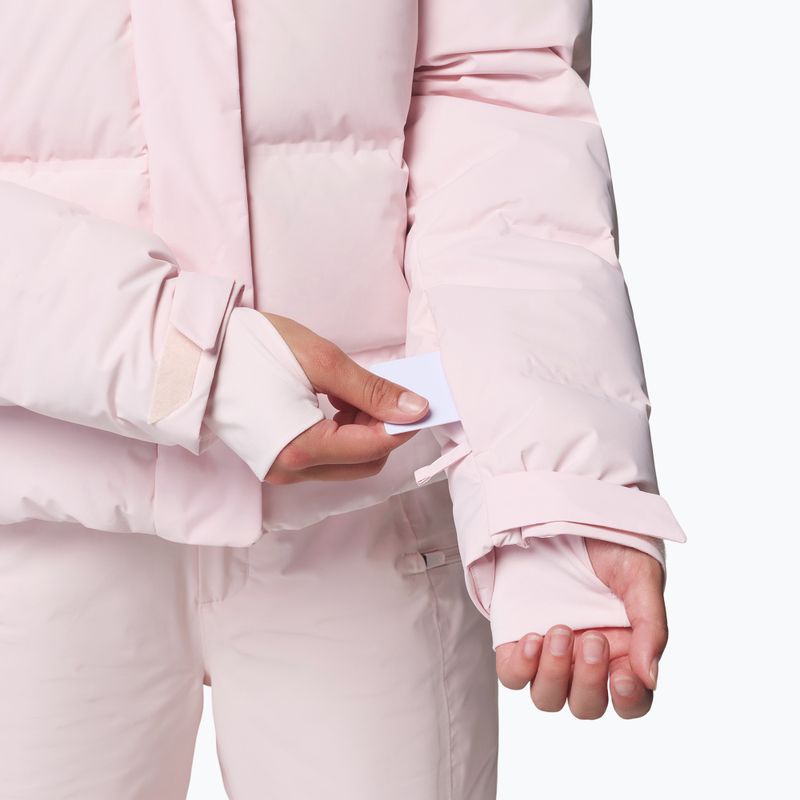 Dámska lyžiarska bunda Columbia Roffe Ridge Down Heat Seal powder pink 10