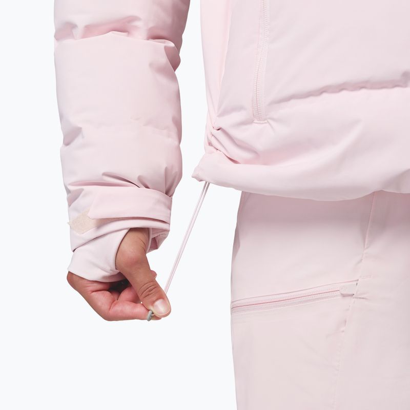 Dámska lyžiarska bunda Columbia Roffe Ridge Down Heat Seal powder pink 11
