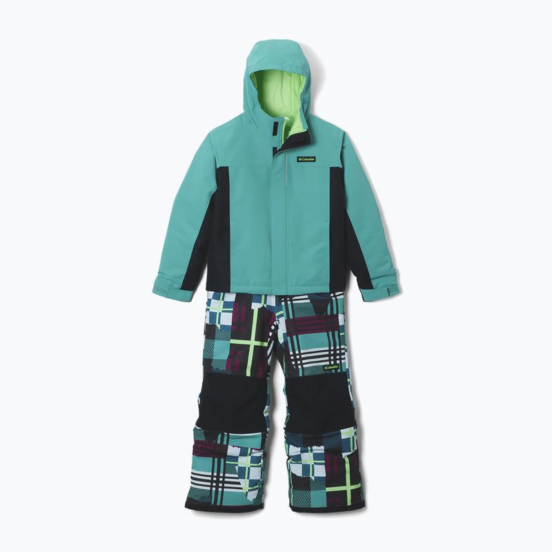 Detský lyžiarsky set Columbia Buga IV Set teal/black