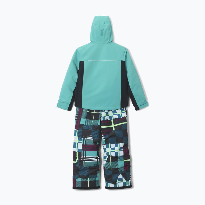 Detský lyžiarsky set Columbia Buga IV Set teal/black 2