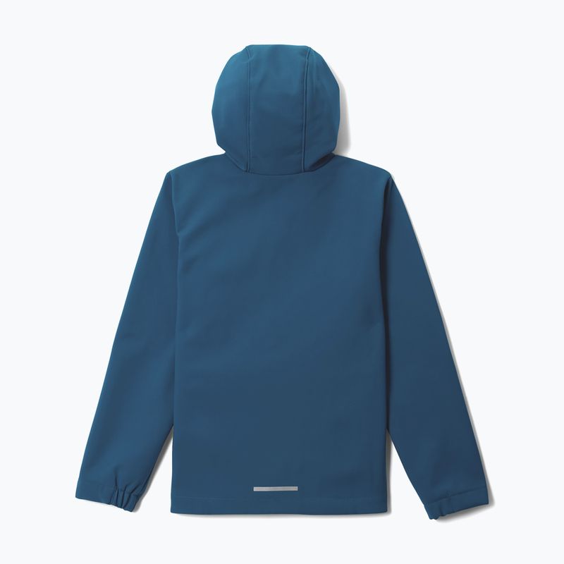 Detská softshellová bunda Columbia Ascender Hooded Softshell phoenix blue 2