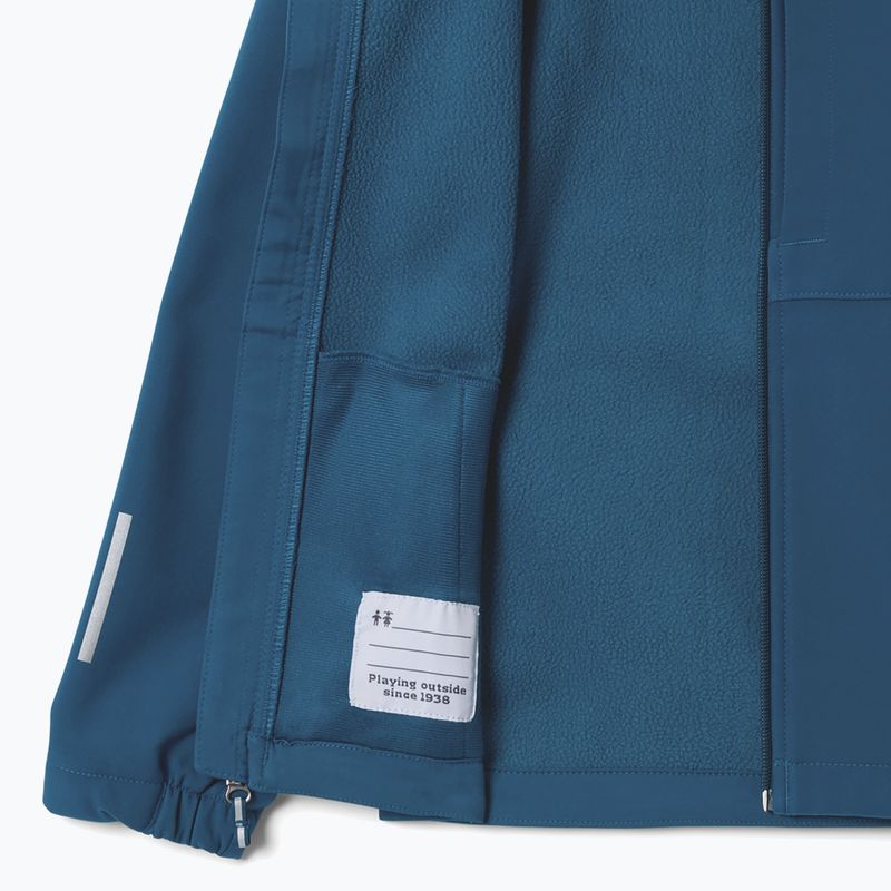 Detská softshellová bunda Columbia Ascender Hooded Softshell phoenix blue 3