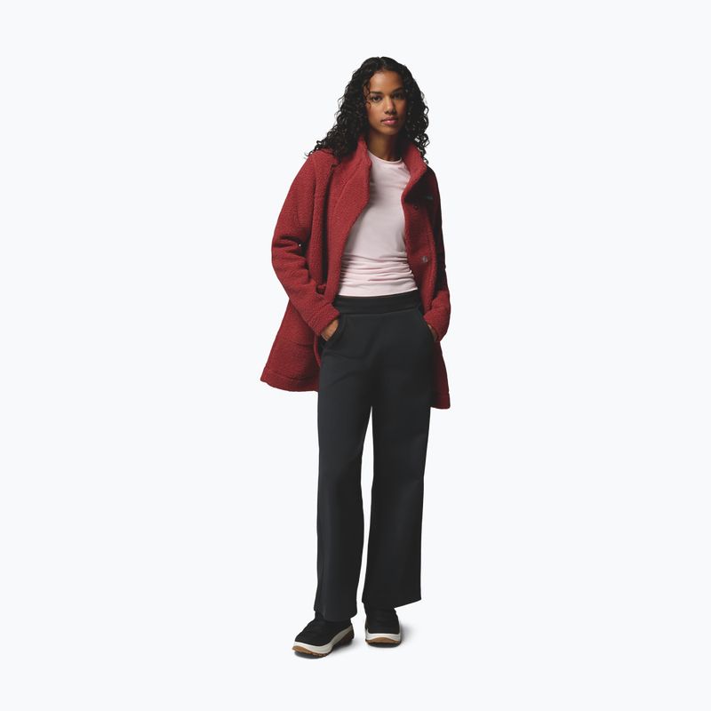 Dámska fleecová mikina Columbia Panorama Long red oxide 2