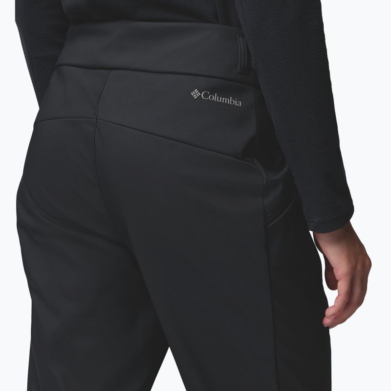 Dámske lyžiarske nohavice Columbia Roffe Ridge Ski Softshell black 6