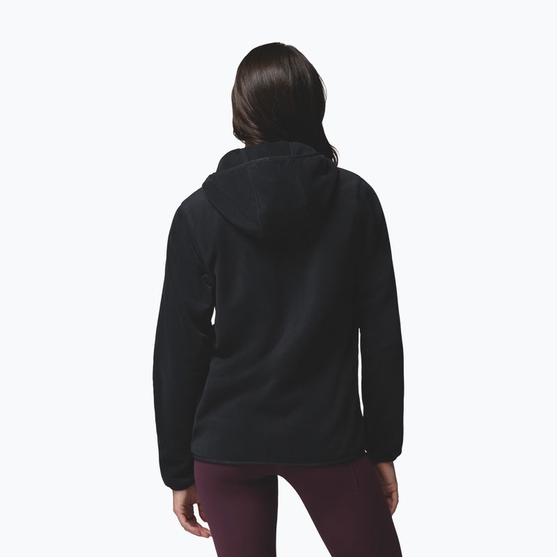 Dámska fleecová mikina Columbia Pacific Arch 200 Hooded Full Zip Fleece Black 3