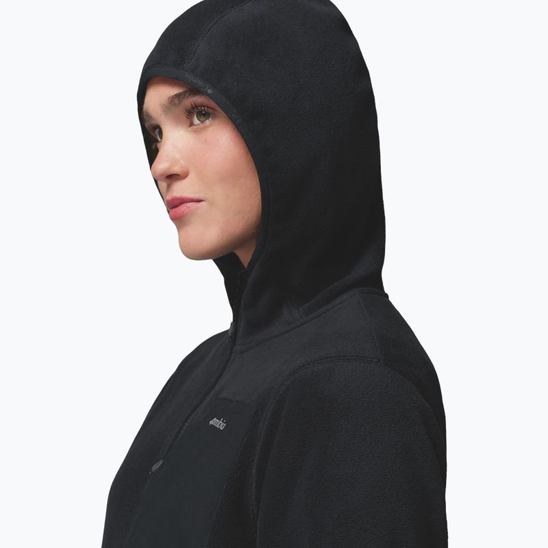 Dámska fleecová mikina Columbia Pacific Arch 200 Hooded Full Zip Fleece Black 6