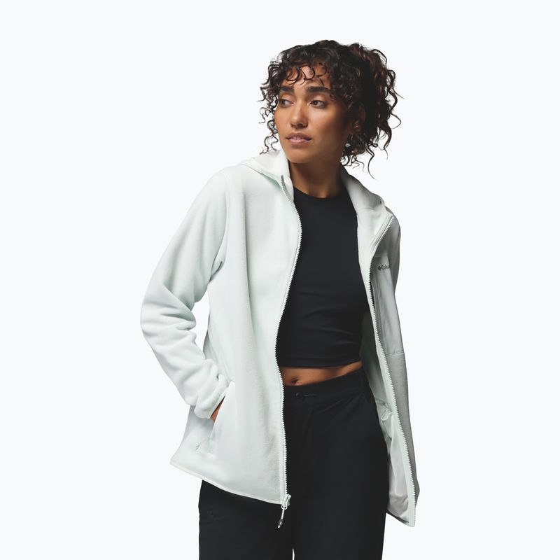 Dámska fleecová mikina Columbia Pacific Arch 200 Hooded Full Zip Fleece tea light 4