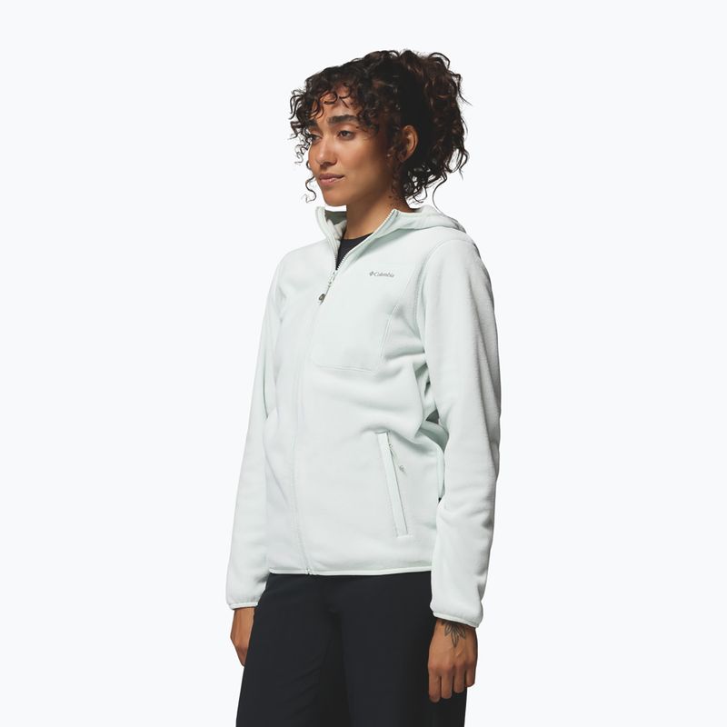 Dámska fleecová mikina Columbia Pacific Arch 200 Hooded Full Zip Fleece tea light 5