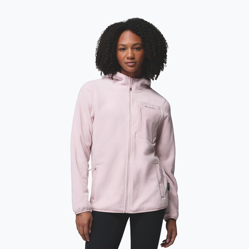 Dámska fleecová mikina Columbia Pacific Arch 200 Hooded Full Zip Fleece mineral pink 4