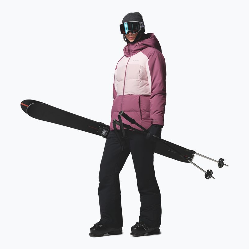 Dámska lyžiarska bunda Columbia Ava Alpine Puffer antique mauve/powder pink/mineral pink 2