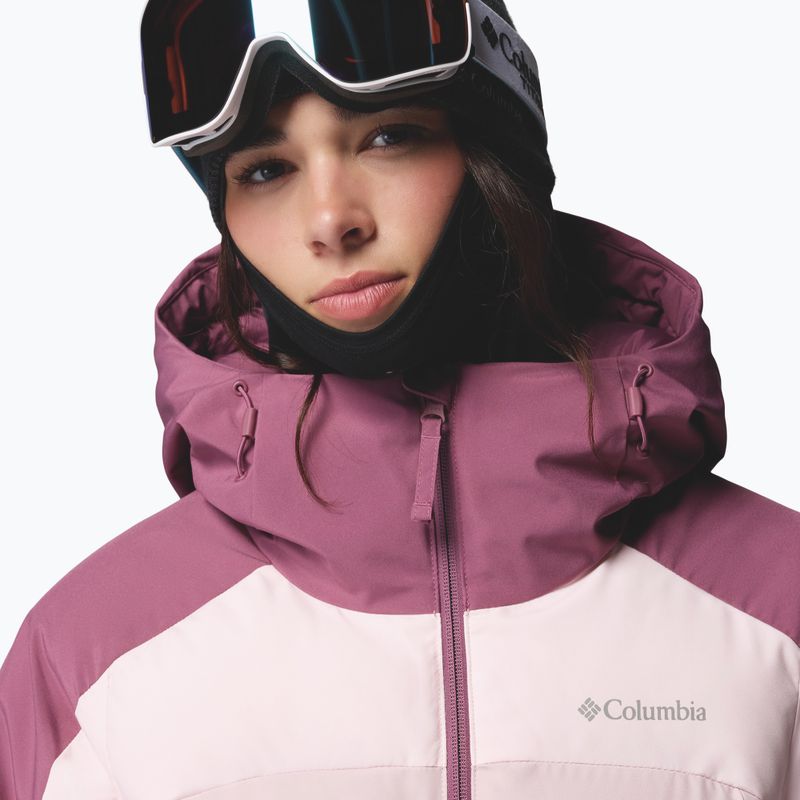 Dámska lyžiarska bunda Columbia Ava Alpine Puffer antique mauve/powder pink/mineral pink 7