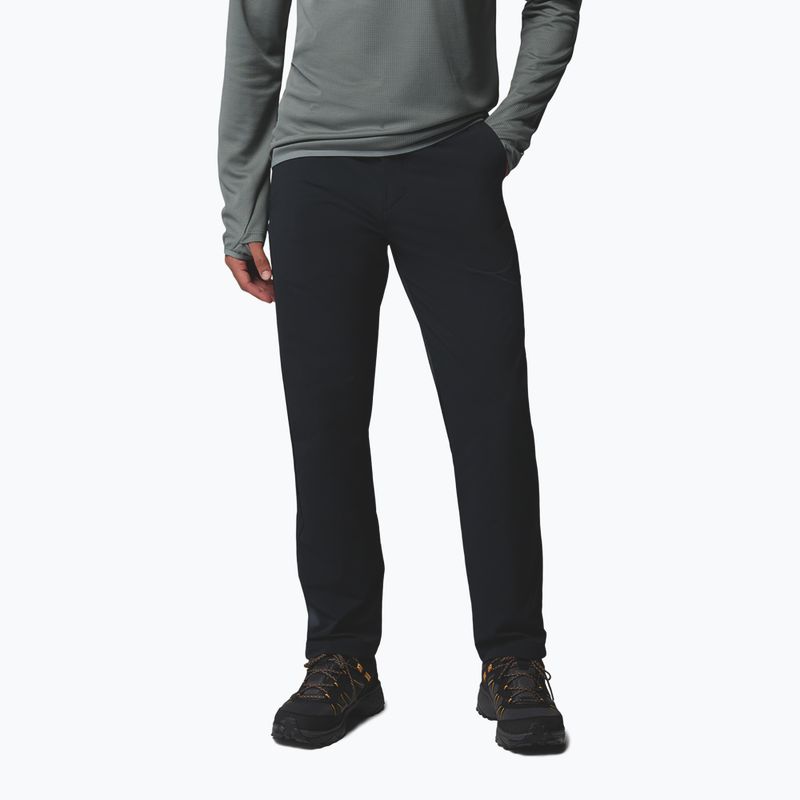 Pánske lezecké nohavice Columbia ROC Tech Warm Chino black