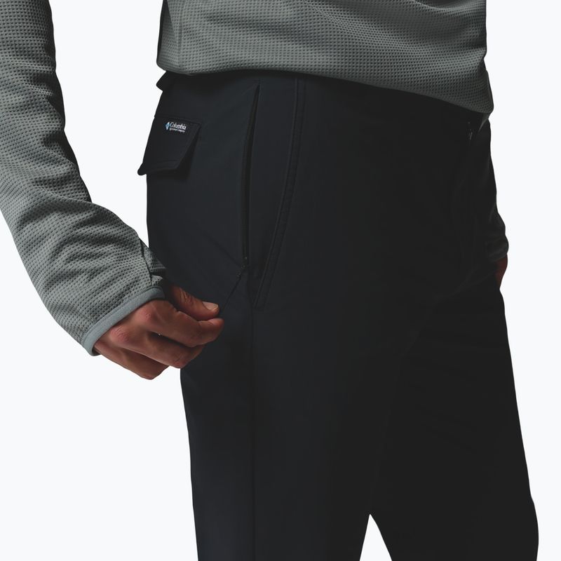 Pánske lezecké nohavice Columbia ROC Tech Warm Chino black 6