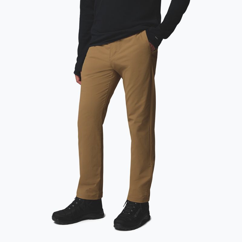 Pánske lezecké nohavice Columbia ROC Tech Warm Chino delta 4