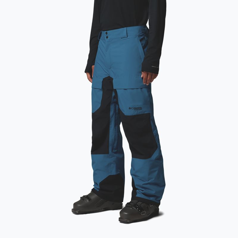 Pánske snowboardové nohavice Columbia Winter District phoenix blue/black 4