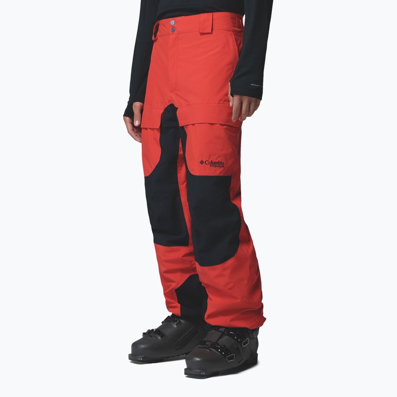 Pánske snowboardové nohavice Columbia Winter District super sonic/black 4