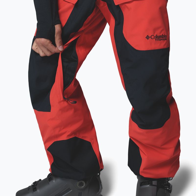 Pánske snowboardové nohavice Columbia Winter District super sonic/black 11