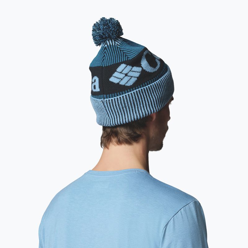 Zimná čiapka Columbia Polar Powder III rainy day/phoenix blue/black 5