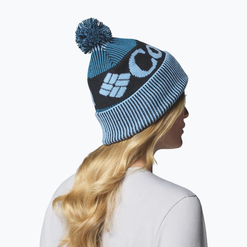 Zimná čiapka Columbia Polar Powder III rainy day/phoenix blue/black 7
