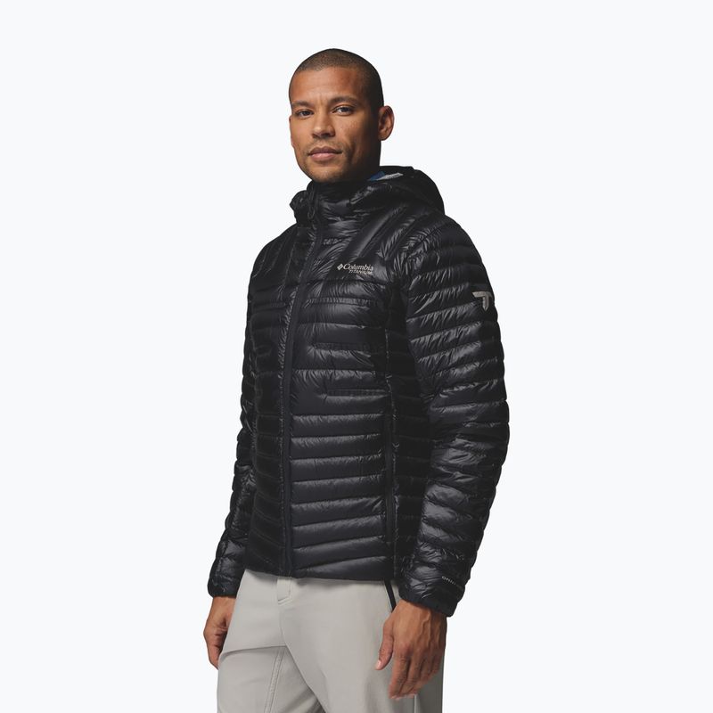 Pánska páperová bunda Columbia Endevour Mountain Down Hooded black 5