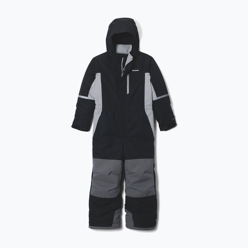 Detská lyžiarska kombinéza Columbia Buga IV SUIT black/city grey/columbia grey
