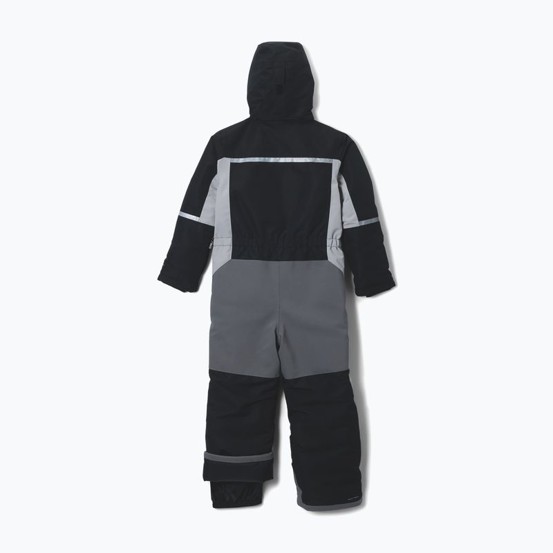 Detská lyžiarska kombinéza Columbia Buga IV SUIT black/city grey/columbia grey 2