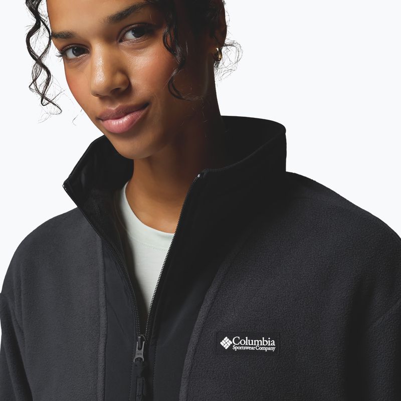 Dámska fleecová mikina Columbia Sequoia Grove II Half Zip Fleece Black 5