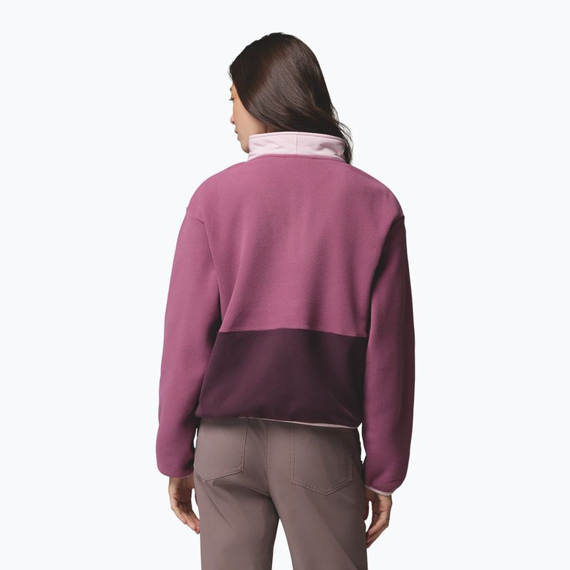 Dámska fleecová mikina Columbia Sequoia Grove II Half Zip Fleece Antique Mauve/Moonvista/Mineral Pink 3