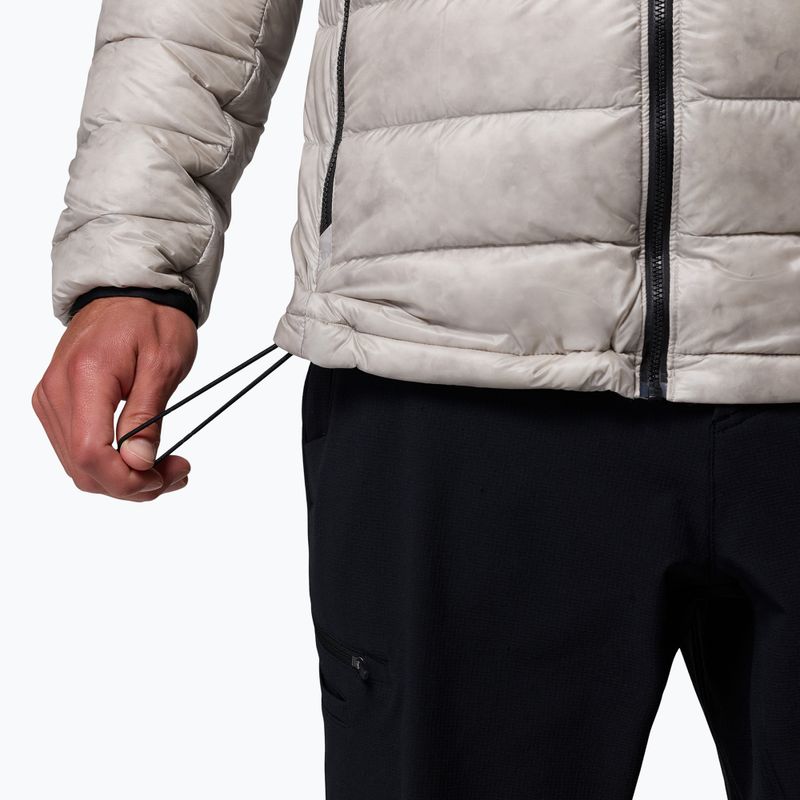 Pánska páperová bunda Columbia Arctic Crest Down Hooded flint grey 10
