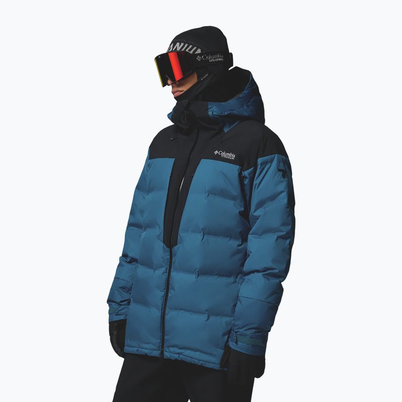 Pánska lyžiarska bunda Columbia Glacier Ridge Down phoenix blue/black 5