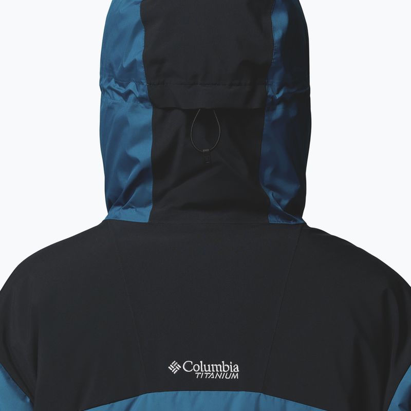 Pánska lyžiarska bunda Columbia Glacier Ridge Down phoenix blue/black 7