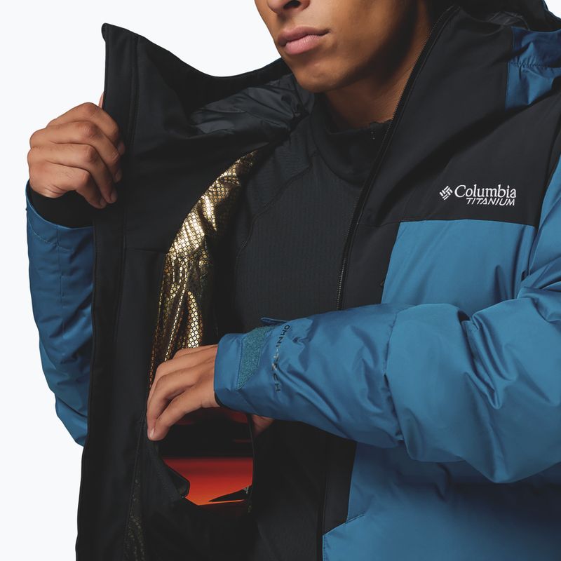 Pánska lyžiarska bunda Columbia Glacier Ridge Down phoenix blue/black 9