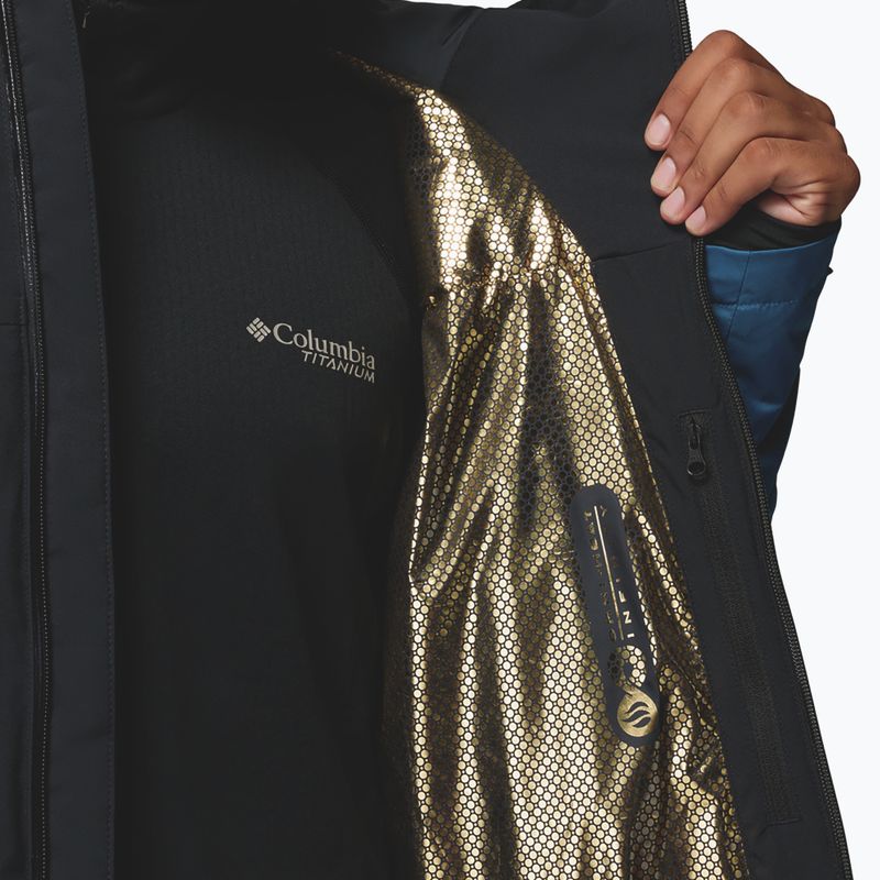 Pánska lyžiarska bunda Columbia Glacier Ridge Down phoenix blue/black 11
