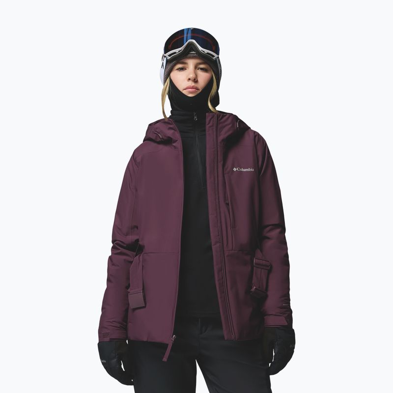 Dámska lyžiarska bunda Columbia Ava Alpine Balted Insulated moonvista 4