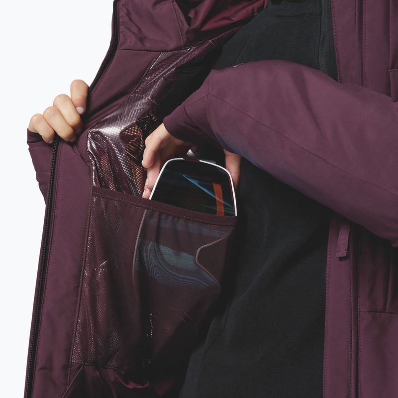 Dámska lyžiarska bunda Columbia Ava Alpine Balted Insulated moonvista 12